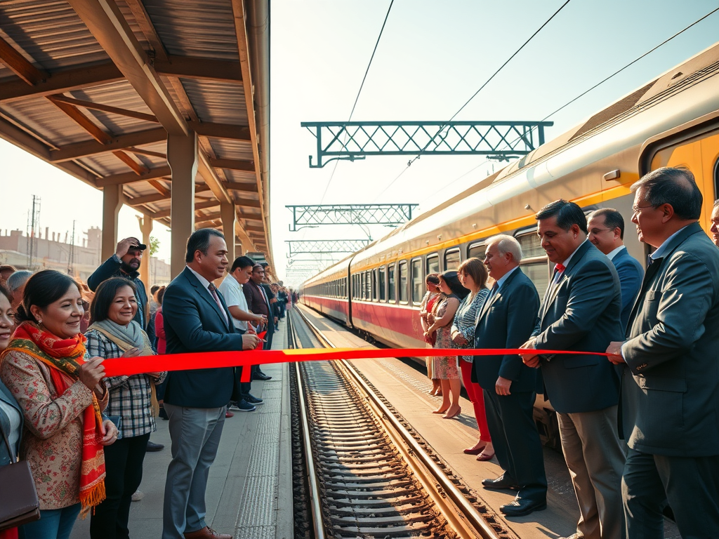Se inaugura tramo Santa Fe-Observatorio del Tren “El&nbsp;Insurgente”